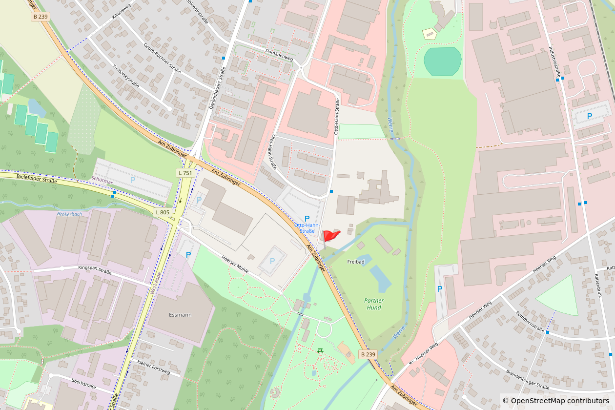 Karte Vereinsgelände